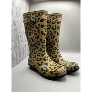 Hunter Kids Rain Waterproof Animal Print boots unisex G4 /B3
